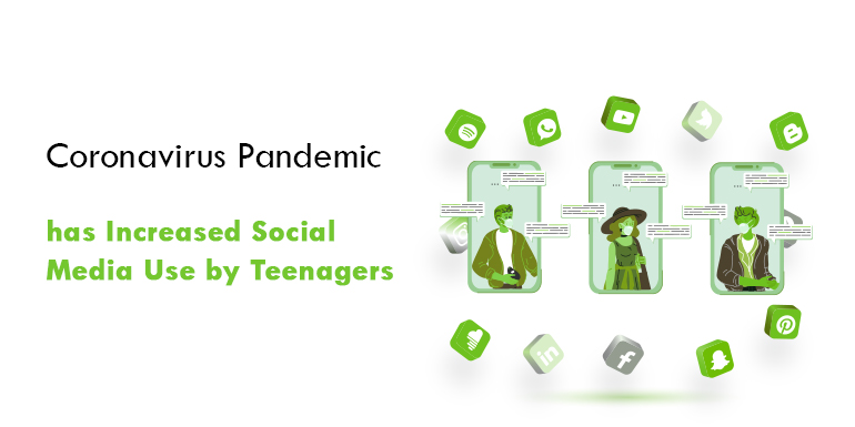Coronavirus Pandemic has Increased Social Media Use by Teenagers