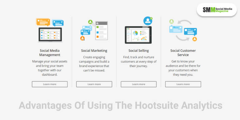 3 Major Advantages Of Overview and reports are modules within which Hootsuite product