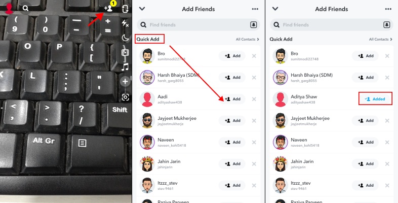 How To Use Snapchat Quick Add To Add New People?