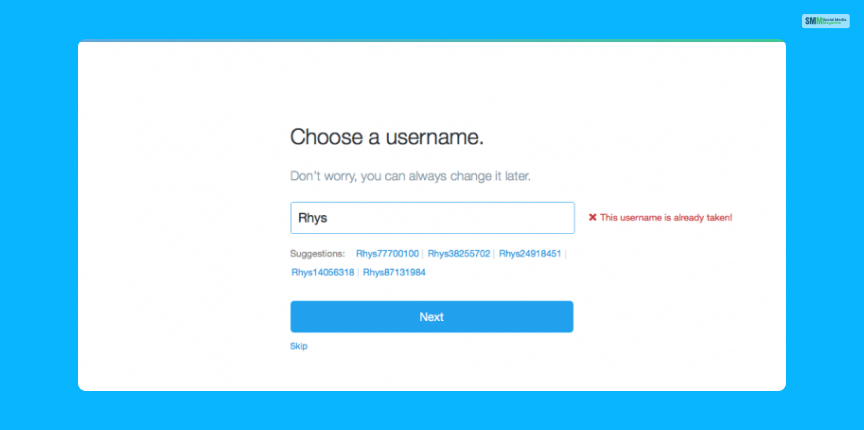 What To Do If Your Twitter Handle Is Taken
