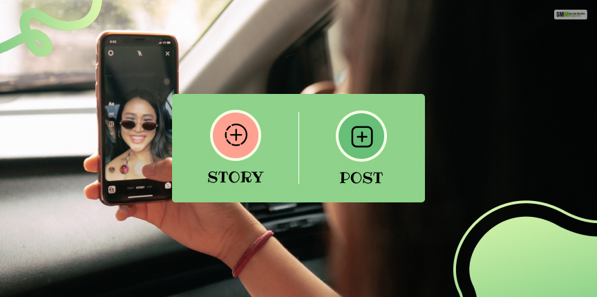 Difference between post and story on Instagram_