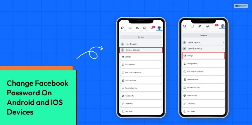 How To Change Facebook Password On Android and iOS Devices_