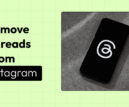 how to remove threads from instagram