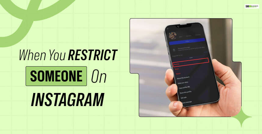 what happens when you restrict someone on Instagram